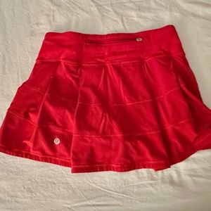 Red Sz 2 Pace Rival Mid-Rise Skirt